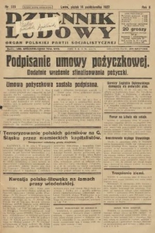 Dziennik Ludowy : organ Polskiej Partji Socjalistycznej. 1927, nr 235