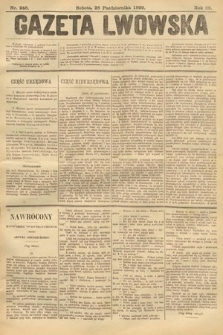 Gazeta Lwowska. 1899, nr 246