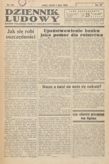 Dziennik Ludowy : organ Polskiej Partij Socjalistycznej. 1932, nr 146