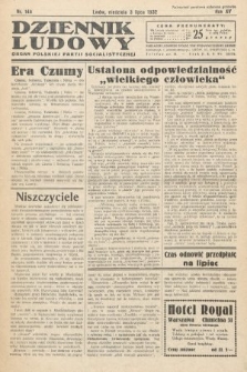 Dziennik Ludowy : organ Polskiej Partij Socjalistycznej. 1932, nr 148