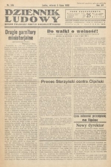 Dziennik Ludowy : organ Polskiej Partij Socjalistycznej. 1932, nr 149
