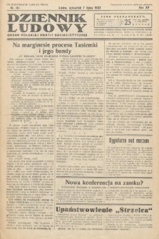 Dziennik Ludowy : organ Polskiej Partij Socjalistycznej. 1932, nr 151