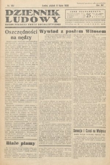 Dziennik Ludowy : organ Polskiej Partij Socjalistycznej. 1932, nr 152