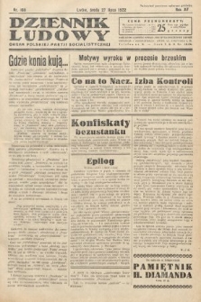 Dziennik Ludowy : organ Polskiej Partij Socjalistycznej. 1932, nr 168
