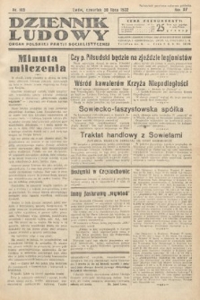 Dziennik Ludowy : organ Polskiej Partij Socjalistycznej. 1932, nr 169