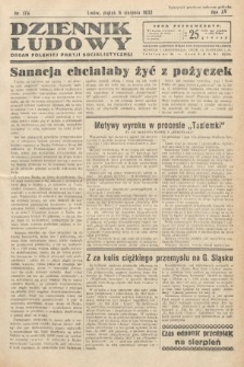 Dziennik Ludowy : organ Polskiej Partij Socjalistycznej. 1932, nr 176