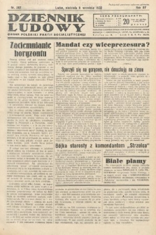 Dziennik Ludowy : organ Polskiej Partij Socjalistycznej. 1932, nr 207