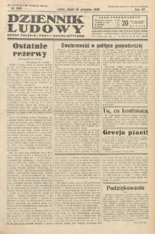 Dziennik Ludowy : organ Polskiej Partij Socjalistycznej. 1932, nr 209
