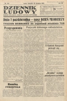 Dziennik Ludowy : organ Polskiej Partij Socjalistycznej. 1932, nr 222