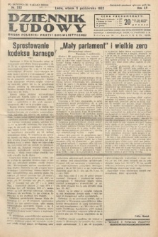 Dziennik Ludowy : organ Polskiej Partij Socjalistycznej. 1932, nr 232
