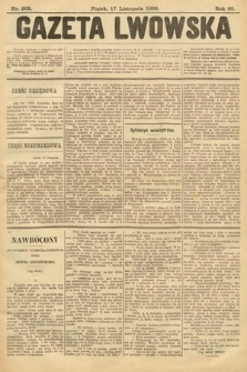 Gazeta Lwowska. 1899, nr 262
