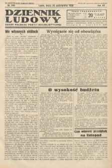 Dziennik Ludowy : organ Polskiej Partij Socjalistycznej. 1932, nr 245
