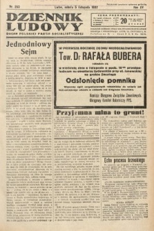 Dziennik Ludowy : organ Polskiej Partij Socjalistycznej. 1932, nr 253