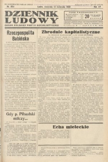Dziennik Ludowy : organ Polskiej Partij Socjalistycznej. 1932, nr 260
