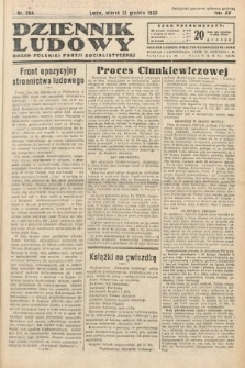 Dziennik Ludowy : organ Polskiej Partij Socjalistycznej. 1932, nr 284