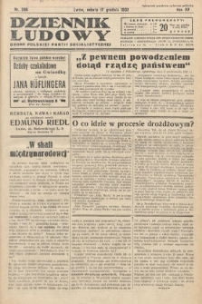 Dziennik Ludowy : organ Polskiej Partij Socjalistycznej. 1932, nr 288