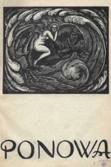 Ponowa : pismo poświęcone poezji i sztuce. 1921, nr 3