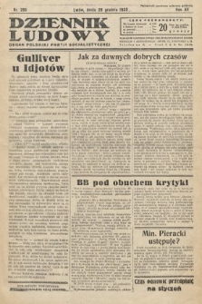 Dziennik Ludowy : organ Polskiej Partij Socjalistycznej. 1932, nr 295