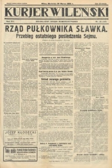 Kurjer Wileński : niezależny organ demokratyczny. 1930, nr 75