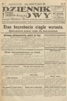 Dziennik Ludowy : organ Polskiej Partji Socjalistycznej. 1926, nr 7