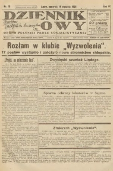 Dziennik Ludowy : organ Polskiej Partji Socjalistycznej. 1926, nr 10