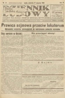 Dziennik Ludowy : organ Polskiej Partji Socjalistycznej. 1926, nr 13
