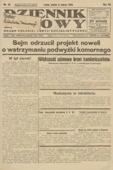 Dziennik Ludowy : organ Polskiej Partji Socjalistycznej. 1926, nr 52