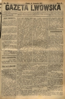 Gazeta Lwowska. 1887, nr 85