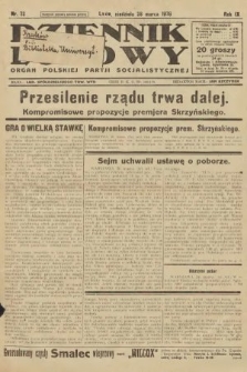 Dziennik Ludowy : organ Polskiej Partji Socjalistycznej. 1926, nr 72