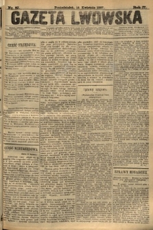 Gazeta Lwowska. 1887, nr 87