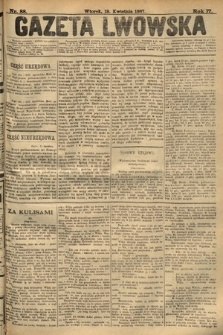 Gazeta Lwowska. 1887, nr 88