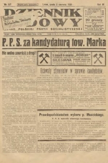Dziennik Ludowy : organ Polskiej Partji Socjalistycznej. 1926, nr 127