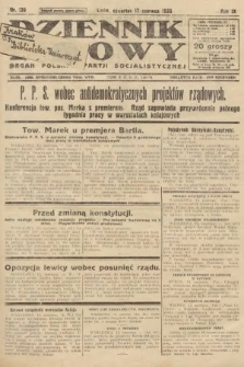 Dziennik Ludowy : organ Polskiej Partji Socjalistycznej. 1926, nr 139