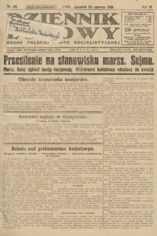 Dziennik Ludowy : organ Polskiej Partji Socjalistycznej. 1926, nr 145