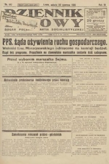 Dziennik Ludowy : organ Polskiej Partji Socjalistycznej. 1926, nr 147