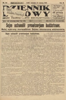 Dziennik Ludowy : organ Polskiej Partji Socjalistycznej. 1926, nr 148