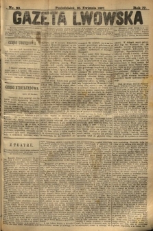 Gazeta Lwowska. 1887, nr 93