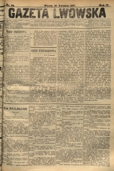 Gazeta Lwowska. 1887, nr 94