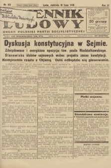 Dziennik Ludowy : organ Polskiej Partji Socjalistycznej. 1926, nr 165