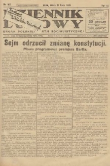Dziennik Ludowy : organ Polskiej Partji Socjalistycznej. 1926, nr 167