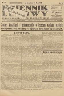 Dziennik Ludowy : organ Polskiej Partji Socjalistycznej. 1926, nr 170