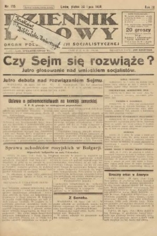 Dziennik Ludowy : organ Polskiej Partji Socjalistycznej. 1926, nr 175