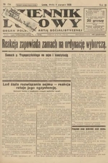 Dziennik Ludowy : organ Polskiej Partji Socjalistycznej. 1926, nr 179