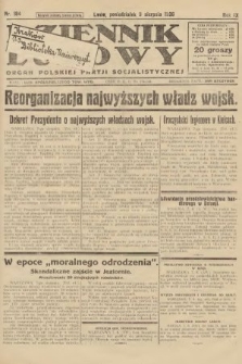 Dziennik Ludowy : organ Polskiej Partji Socjalistycznej. 1926, nr 184