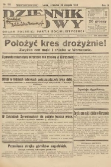 Dziennik Ludowy : organ Polskiej Partji Socjalistycznej. 1926, nr 198