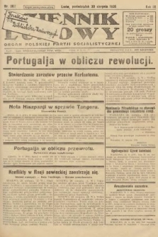 Dziennik Ludowy : organ Polskiej Partji Socjalistycznej. 1926, nr 202