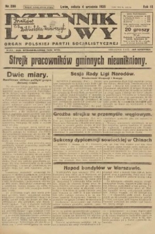 Dziennik Ludowy : organ Polskiej Partji Socjalistycznej. 1926, nr 206