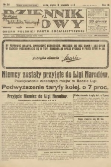 Dziennik Ludowy : organ Polskiej Partji Socjalistycznej. 1926, nr 211