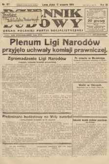 Dziennik Ludowy : organ Polskiej Partji Socjalistycznej. 1926, nr 217