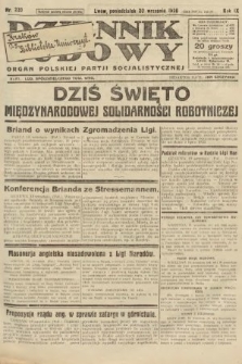 Dziennik Ludowy : organ Polskiej Partji Socjalistycznej. 1926, nr 220